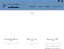 Tablet Screenshot of fairview.ca