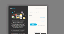 Desktop Screenshot of mychart.fairview.org